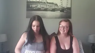 small vs big boobs smoking cigarette