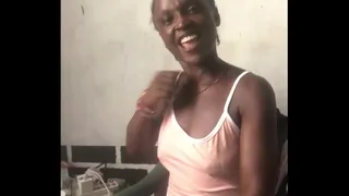 Crazybitch showing her sexiness to the world