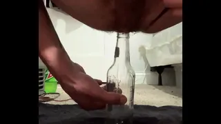 sissy slut bottle ass fucking