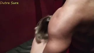 I found a big dick at the club and took him to fuck me in a room