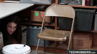 Slut Shoplifter Eden Sin Hard Punished - Teenrobbers.com