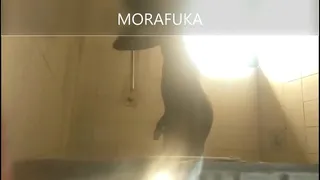 In the shower