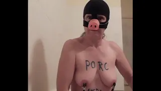 Slave Françoise is a big submissive slut