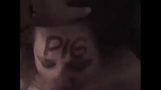 Fat pig slut gets humiliated VINTAGE
