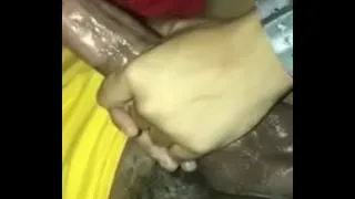Ebony college hoe blowjob