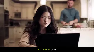 Asian babe joins to a tristworthy landlord and his lover