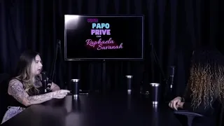 Slutty brunette plays stripper after talking about the demands of doing a live show, and took part in an orgy - Charlottye (WATCH ON: SHEER/RED)