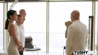 TUSHY Gorgeous babe gets her ass drilled