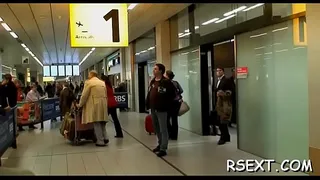 Chap has enjoyment in amsterdam