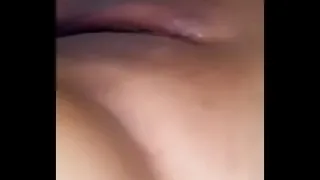 Alone playing with my pussy