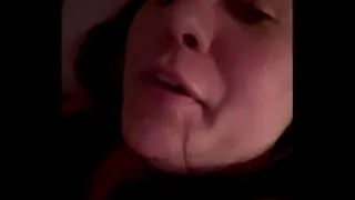Smoking a cigarette and telling you about all the huge dicks I’ve had sex with