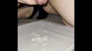 Masturbate amateur soloboy big cumshot jizz in