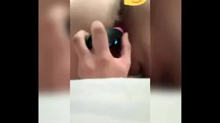 Pussy dildo yo pussy young