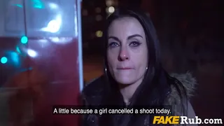 Hot Spanish Whore Picked Up And Is Paid For A Fuck