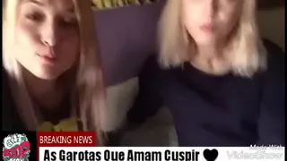 spitting girls