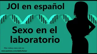 Sex experiment, do it with me now. Spanish voice.