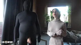 Spanking his ass