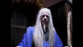 Fat ass blonde chick in robes get twat fucked on throne by hot cock king