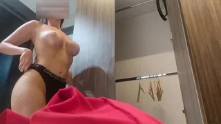 Spying on my sexy REAL stepmom
