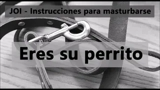 Instructions to masturbate like a . Spanish voice.