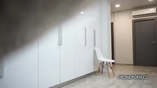 Blonde MILF spy cam
