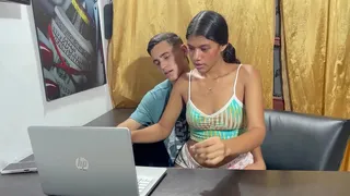 PISS-SPEW for FIT Nuria Milan - Toilet whore ANAL mess, degraded for you as she is slapped and coated in spit and cum and tummy-waste