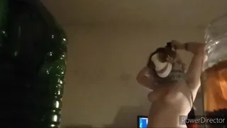 Changing caught on cam