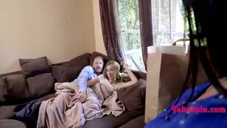 Almost Getting Caught With Step Daughter