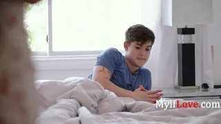 step Mom Tells She Will Fuck Him If He Cleans His Room