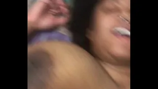Backshots to big bouncing boobs
