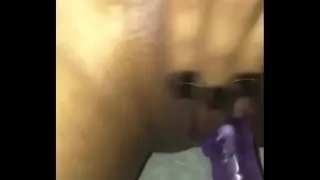 Alessandra varies photos with a squirt video