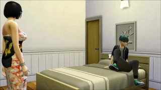 step Mother Teaching son how to fuck a women - stepMother and Son