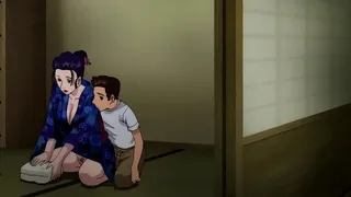 Touching my Step Mom with my Step Sister - Uncensored Hentai