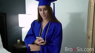 Treating My step Sister WIth My Cock After Graduation