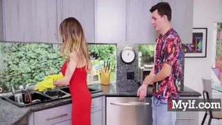 Busty Stepmom Fucked On April Fools Day