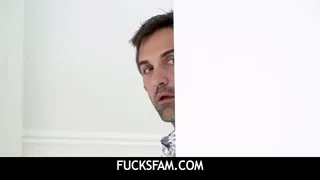 Stepdaddy helping his stepdaughter explore her real sexuality