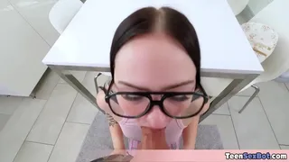 Sulky stepsis gets destroyed by my hard cock