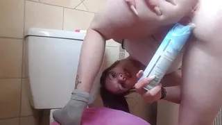 Stuffing and Stretching my Pussy with all Objects I can Find | different Home Rooms