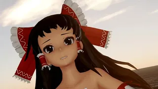 Reimu strip in the sun's rays