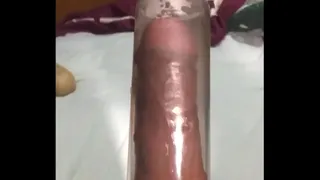 Stretching my cock