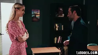 Teen Student Lana Sharapova Fucks by Stalker Janitor