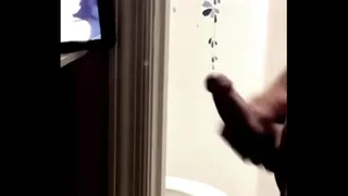 voyeur wife catches husband stroking and films it