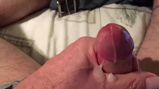 stroking my cock