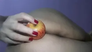 Anal stretching - apple