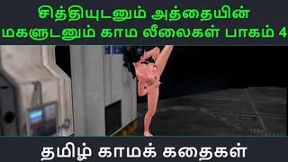 Tamil Audio Sex Story - Tamil Kama kathai - Chithiyudaum Athaiyin makaludanum Kama leelaikal part - 4