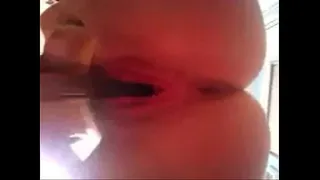 Blonde stripping on camera