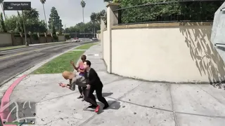 I fuck girls walking down the street (Grand Theft Auto V)
