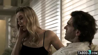 Hot small titted blondie fucked roughly by a stranger