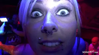 ▶▶ Mia Bitch and Anni Angel get Bukkake by Stranger at Party ◀◀