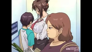 Hentai – MILF Teacher Fucks Her Student [Subtitled]